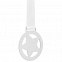 Медаль Steel Star, белая с логотипом в Белгороде заказать по выгодной цене в кибермаркете AvroraStore