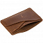 Чехол для карточек inStream, коричневый с логотипом в Белгороде заказать по выгодной цене в кибермаркете AvroraStore