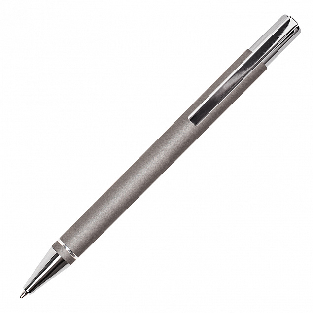 Шариковая ручка Velutto pen, серая с логотипом в Белгороде заказать по выгодной цене в кибермаркете AvroraStore