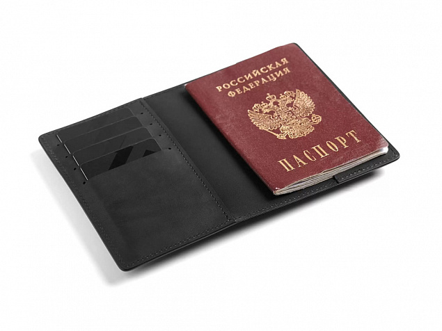 Обложка для паспорта «Нит» с логотипом в Белгороде заказать по выгодной цене в кибермаркете AvroraStore