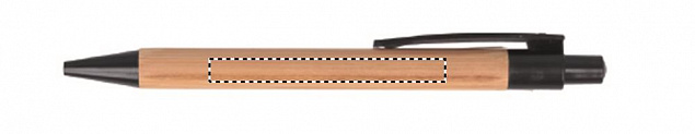 Бамбуковый блокнот с ручкой с логотипом в Белгороде заказать по выгодной цене в кибермаркете AvroraStore