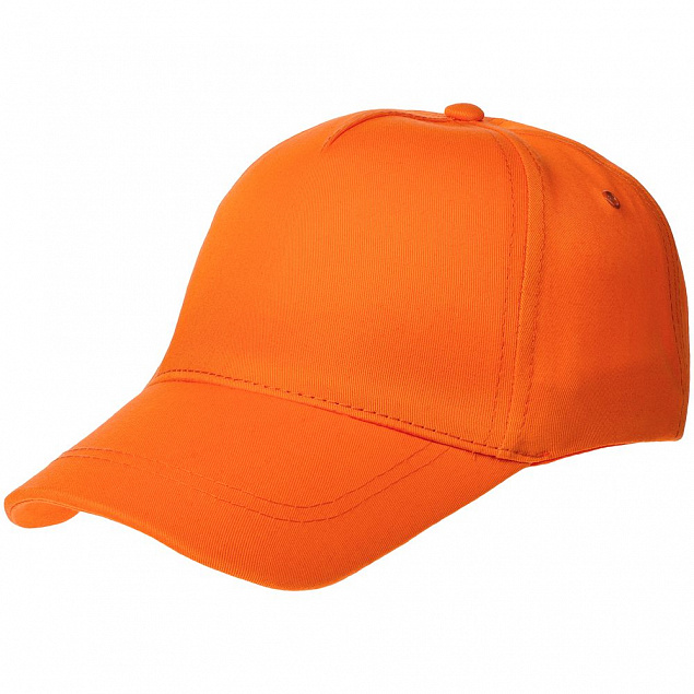 Бейсболка Convention, оранжевая с логотипом в Белгороде заказать по выгодной цене в кибермаркете AvroraStore