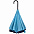 Зонт наоборот Style, трость, темно-синий с логотипом в Белгороде заказать по выгодной цене в кибермаркете AvroraStore