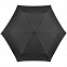 Зонт складной TS220 с безопасным механизмом, черный с логотипом в Белгороде заказать по выгодной цене в кибермаркете AvroraStore