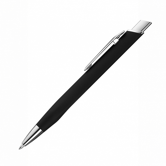 Шариковая ручка Pyramid NEO, черная с логотипом в Белгороде заказать по выгодной цене в кибермаркете AvroraStore