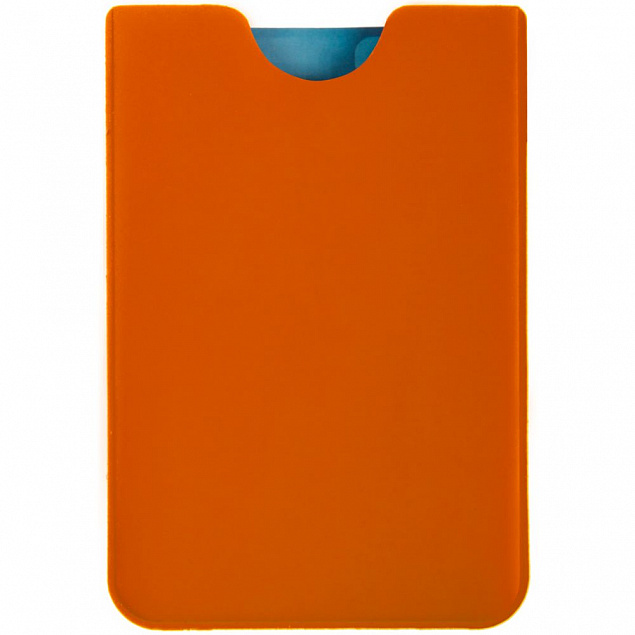 Чехол для карточки Dorset, оранжевый с логотипом в Белгороде заказать по выгодной цене в кибермаркете AvroraStore