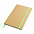 Блокнот &quot;Элвин&quot; с линованными страницами, зеленый с логотипом в Белгороде заказать по выгодной цене в кибермаркете AvroraStore