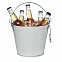 Металлическое ведро для пива 4 с логотипом в Белгороде заказать по выгодной цене в кибермаркете AvroraStore