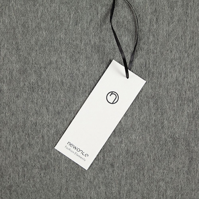 Шарф Graceful, серый с логотипом в Белгороде заказать по выгодной цене в кибермаркете AvroraStore