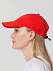 Бейсболка складная Ben Lomond, красная с логотипом в Белгороде заказать по выгодной цене в кибермаркете AvroraStore