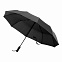 Зонт складной Levante, черный с логотипом в Белгороде заказать по выгодной цене в кибермаркете AvroraStore