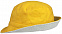 Панама Unit Summer двусторонняя, желтая с серым с логотипом в Белгороде заказать по выгодной цене в кибермаркете AvroraStore