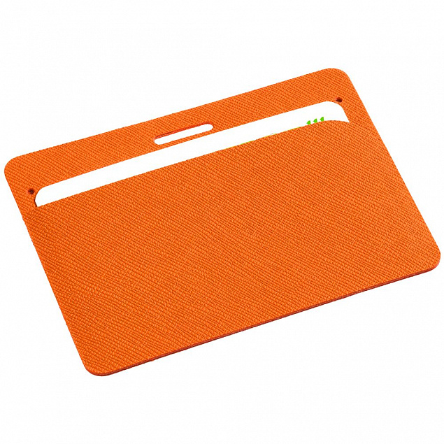 Чехол для карточки Devon, оранжевый с логотипом в Белгороде заказать по выгодной цене в кибермаркете AvroraStore