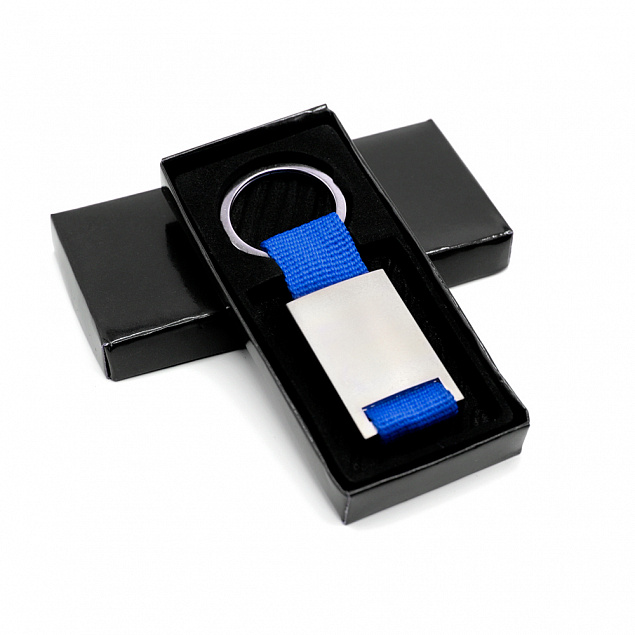 Брелок TYPPO в подарочной упаковке - Синий HH с логотипом в Белгороде заказать по выгодной цене в кибермаркете AvroraStore