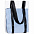 Шопер Clarity с серым органайзером, прозрачный с логотипом в Белгороде заказать по выгодной цене в кибермаркете AvroraStore