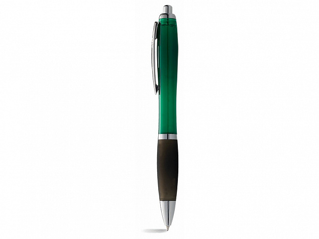 Ручка шариковая Nash, зеленый, синие чернила с логотипом в Белгороде заказать по выгодной цене в кибермаркете AvroraStore