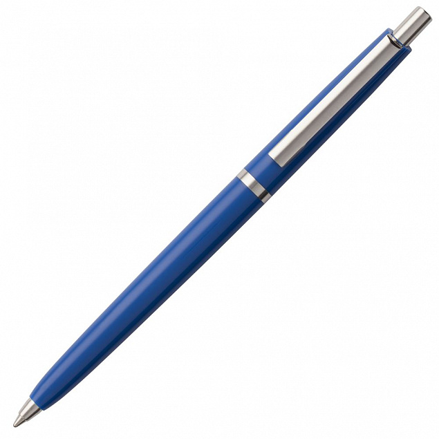 Ручка шариковая Classic, ярко-синяя с логотипом в Белгороде заказать по выгодной цене в кибермаркете AvroraStore