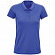 Рубашка поло женская Planet Women, ярко-синяя с логотипом в Белгороде заказать по выгодной цене в кибермаркете AvroraStore