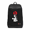 Рюкзак cross body, Frank, черный/серый с логотипом в Белгороде заказать по выгодной цене в кибермаркете AvroraStore
