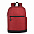 Рюкзак Boom, красный/чёрный, 43 x 30 x 13 см, 100% полиэстер  с логотипом в Белгороде заказать по выгодной цене в кибермаркете AvroraStore