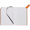 Ежедневник Angle, недатированный, оранжевый с логотипом в Белгороде заказать по выгодной цене в кибермаркете AvroraStore