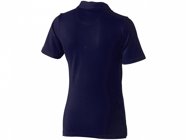 Рубашка поло Markham женская, темно-синий/антрацит с логотипом в Белгороде заказать по выгодной цене в кибермаркете AvroraStore