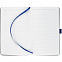 Ежедневник Loop, недатированный, синий с логотипом в Белгороде заказать по выгодной цене в кибермаркете AvroraStore