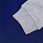 Бомбер College, ярко-синий с логотипом в Белгороде заказать по выгодной цене в кибермаркете AvroraStore