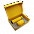 Набор Hot Box C (софт-тач) G, желтый с логотипом в Белгороде заказать по выгодной цене в кибермаркете AvroraStore
