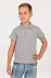 Рубашка поло детская Virma Kids, серый меланж с логотипом в Белгороде заказать по выгодной цене в кибермаркете AvroraStore