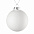 Елочный шар Finery Matt, 10 см, матовый серебристый с логотипом в Белгороде заказать по выгодной цене в кибермаркете AvroraStore