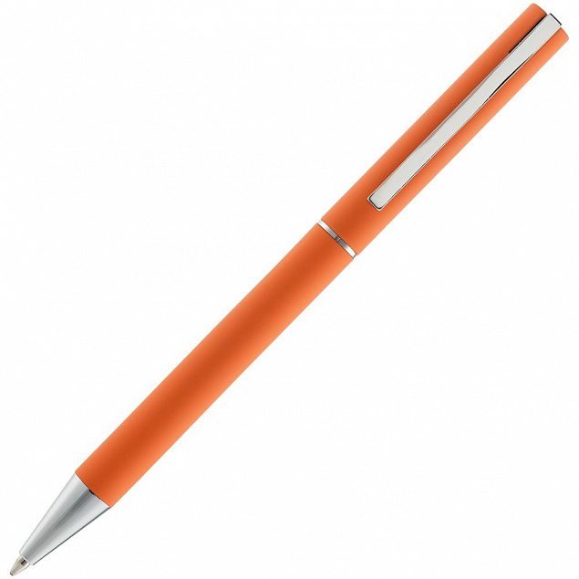 Ручка шариковая Blade Soft Touch, оранжевая с логотипом в Белгороде заказать по выгодной цене в кибермаркете AvroraStore