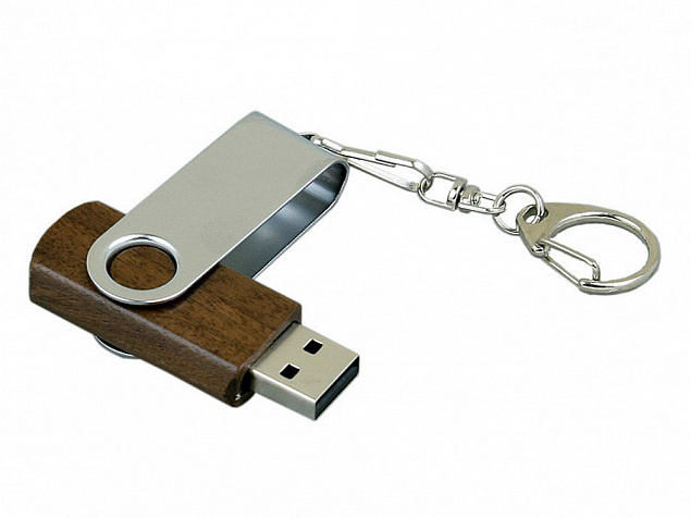 USB 2.0- флешка промо на 8 Гб с поворотным механизмом с логотипом в Белгороде заказать по выгодной цене в кибермаркете AvroraStore