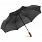 Зонт складной Stormmaster, черный с логотипом в Белгороде заказать по выгодной цене в кибермаркете AvroraStore