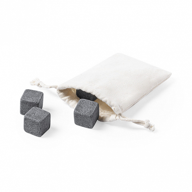 Набор каменных ледяных кубиков Laniax с логотипом в Белгороде заказать по выгодной цене в кибермаркете AvroraStore
