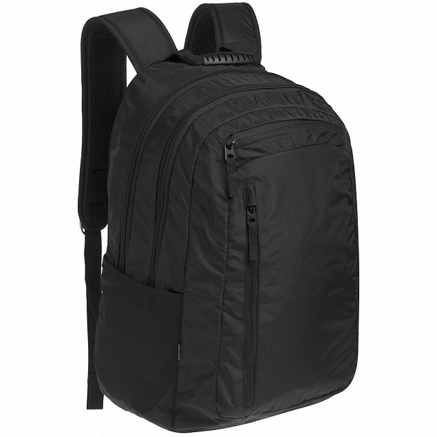 Рюкзак Cambridge, черный с логотипом в Белгороде заказать по выгодной цене в кибермаркете AvroraStore
