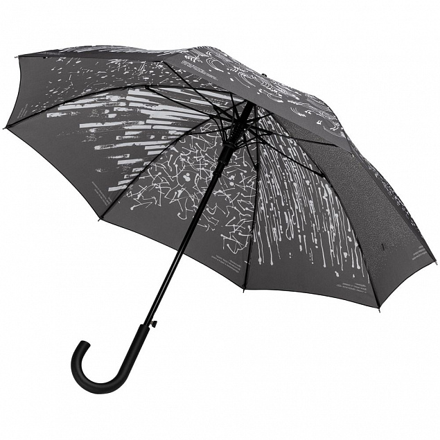 Зонт-трость Types Of Rain с логотипом в Белгороде заказать по выгодной цене в кибермаркете AvroraStore