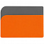 Чехол для карточек Dual, оранжевый с логотипом в Белгороде заказать по выгодной цене в кибермаркете AvroraStore