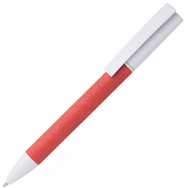 Ручка шариковая Pinokio, красная с логотипом в Белгороде заказать по выгодной цене в кибермаркете AvroraStore