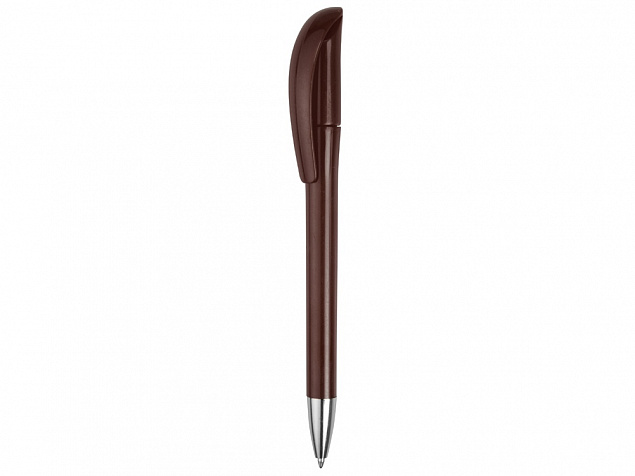 Ручка шариковая Вашингтон, коричневый с логотипом в Белгороде заказать по выгодной цене в кибермаркете AvroraStore