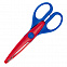 Набор мини-дыроколов и ножниц fun-design, синий с логотипом в Белгороде заказать по выгодной цене в кибермаркете AvroraStore