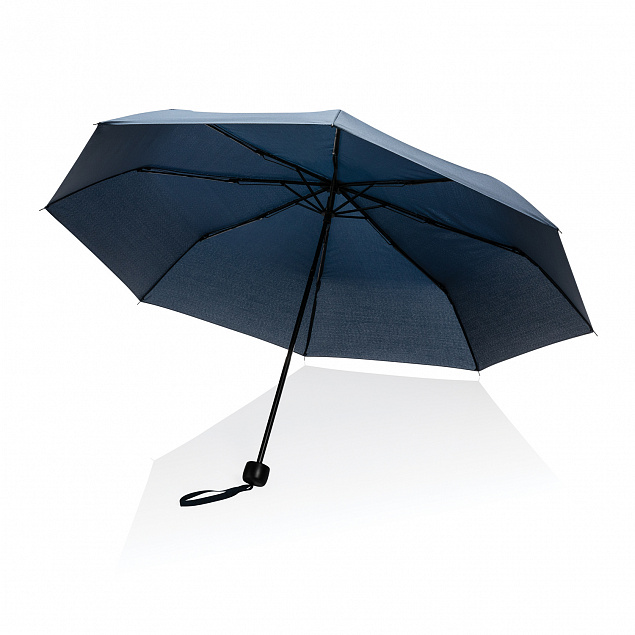 Компактный зонт Impact из RPET AWARE™, 20.5" с логотипом в Белгороде заказать по выгодной цене в кибермаркете AvroraStore