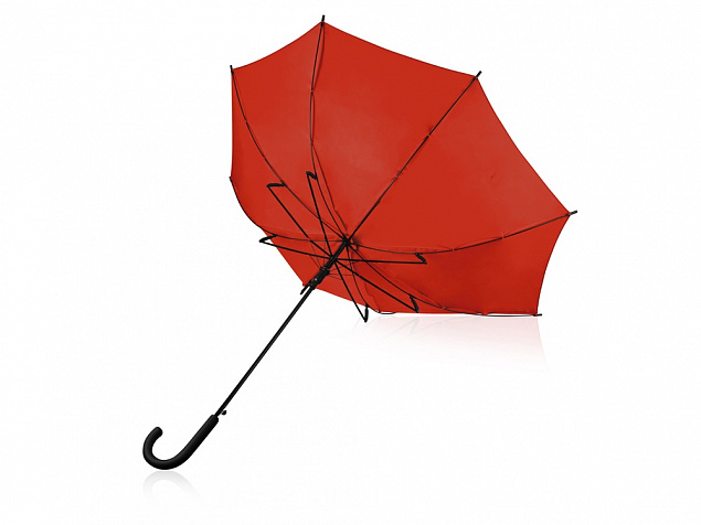 Зонт-трость полуавтомат Wetty с проявляющимся рисунком, красный с логотипом в Белгороде заказать по выгодной цене в кибермаркете AvroraStore