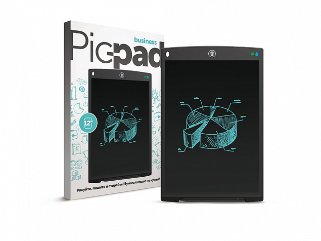 Планшет для рисования Pic-Pad Business Big с ЖК экраном с логотипом в Белгороде заказать по выгодной цене в кибермаркете AvroraStore