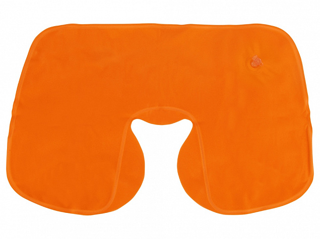 Подушка надувная базовая, оранжевый с логотипом в Белгороде заказать по выгодной цене в кибермаркете AvroraStore