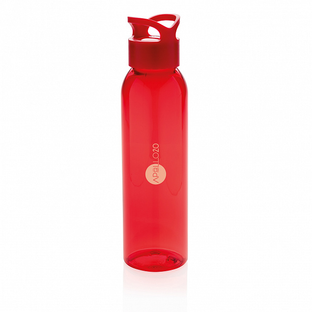 Герметичная бутылка для воды из AS-пластика, красная с логотипом в Белгороде заказать по выгодной цене в кибермаркете AvroraStore