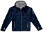 Куртка софтшел Match мужская, темно-синий/серый с логотипом в Белгороде заказать по выгодной цене в кибермаркете AvroraStore