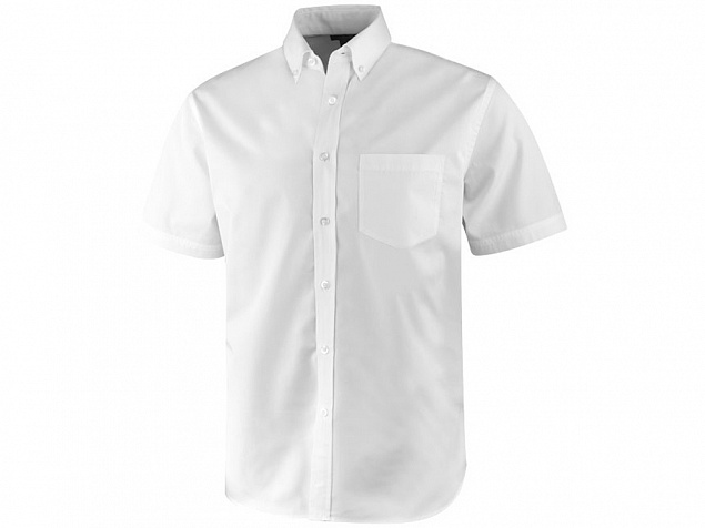 Рубашка Stirling мужская с коротким рукавом с логотипом в Белгороде заказать по выгодной цене в кибермаркете AvroraStore