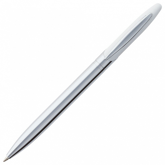 Ручка шариковая Dagger Soft Touch, белая с логотипом в Белгороде заказать по выгодной цене в кибермаркете AvroraStore