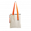 Шоппер Superbag (неокрашенный с оранжевым) с логотипом в Белгороде заказать по выгодной цене в кибермаркете AvroraStore